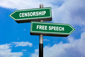 Vrijheid van Meningsuiting of Censuur